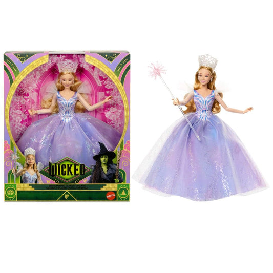 Mattel Universal Pictures' Wicked: for Good Deluxe Glinda Fashion Doll with Removable Outfit & 3 Accessories, Inspired by The Movie