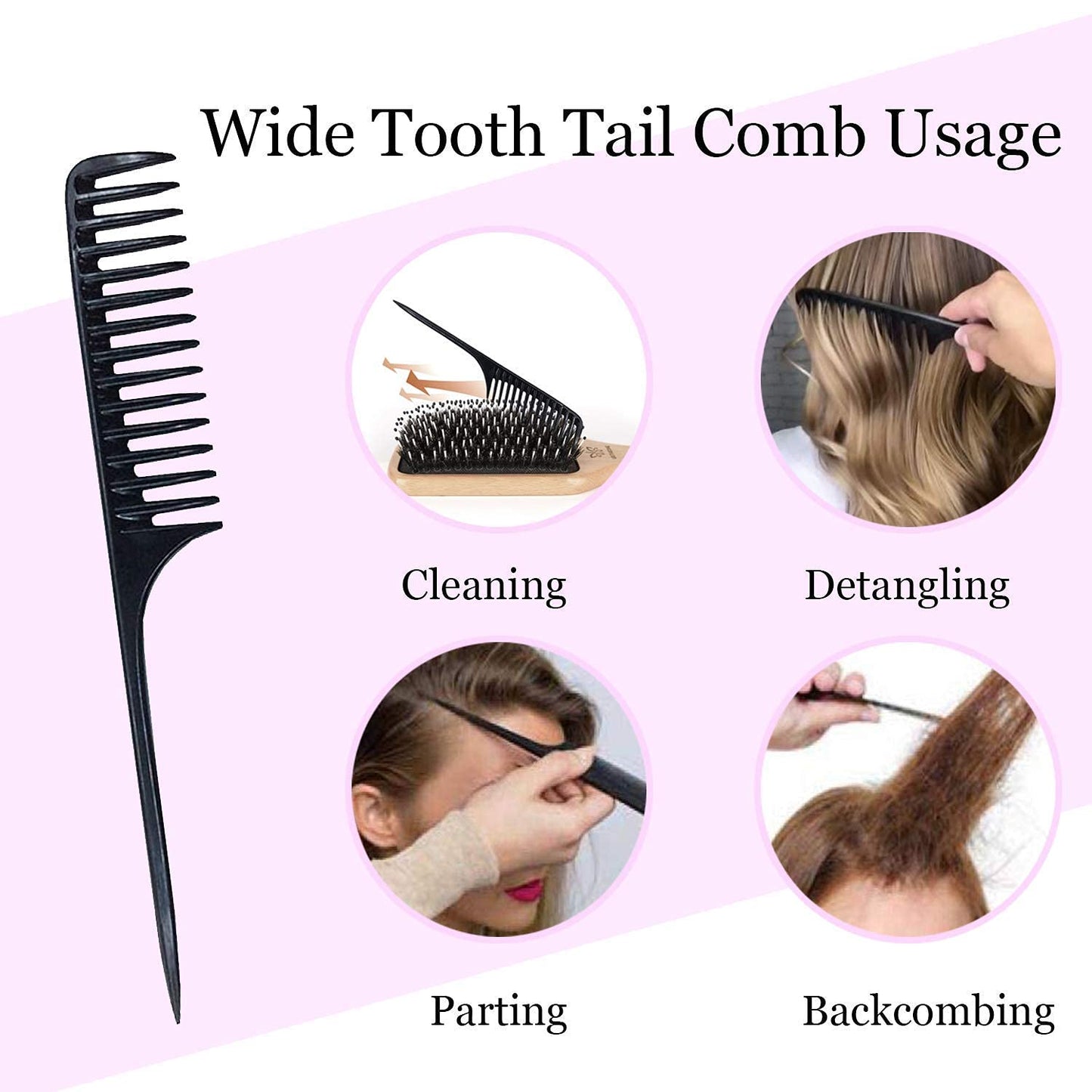 Boar Bristle Hair Brush for All Hair Types – Paddle Brush for Thick, Curly, Thin, Long, or Short Hair – Adds Shine & Smoothness – For Men, Women & Kids