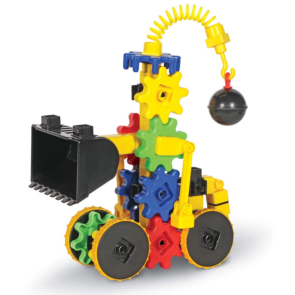 Learning Resources Gears! Gears! Gears! WreckerGears, Gears Toy, Puzzle, 47 Pieces, Ages 4+