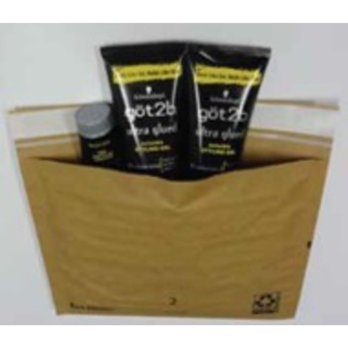 Got2B Ultra Glued Invincible Styling Gel 2 - 6 oz tubes + 1 Travel 1.25 oz tube