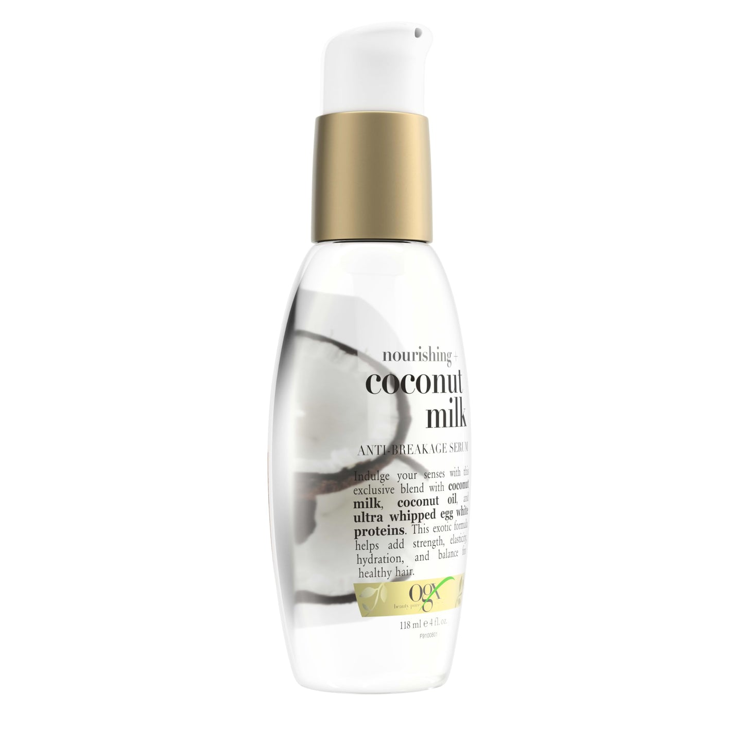 OGX Nourishing + Coconut Milk Anti-Breakage Serum, 4 Fl Oz