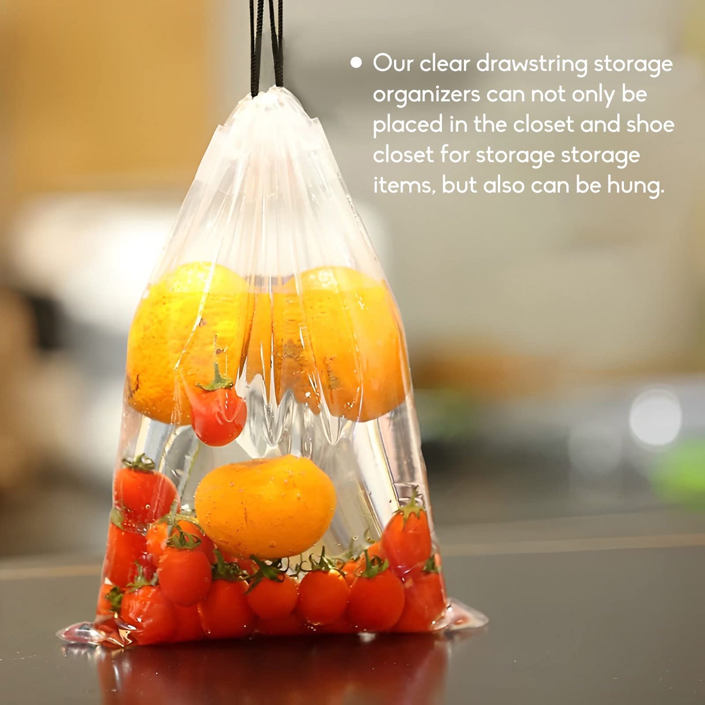 50-Pack Transparent Travel Shoe Bags – Large Clear Drawstring Dust Bags, Portable Shoe Organizer Pouches for Men & Women