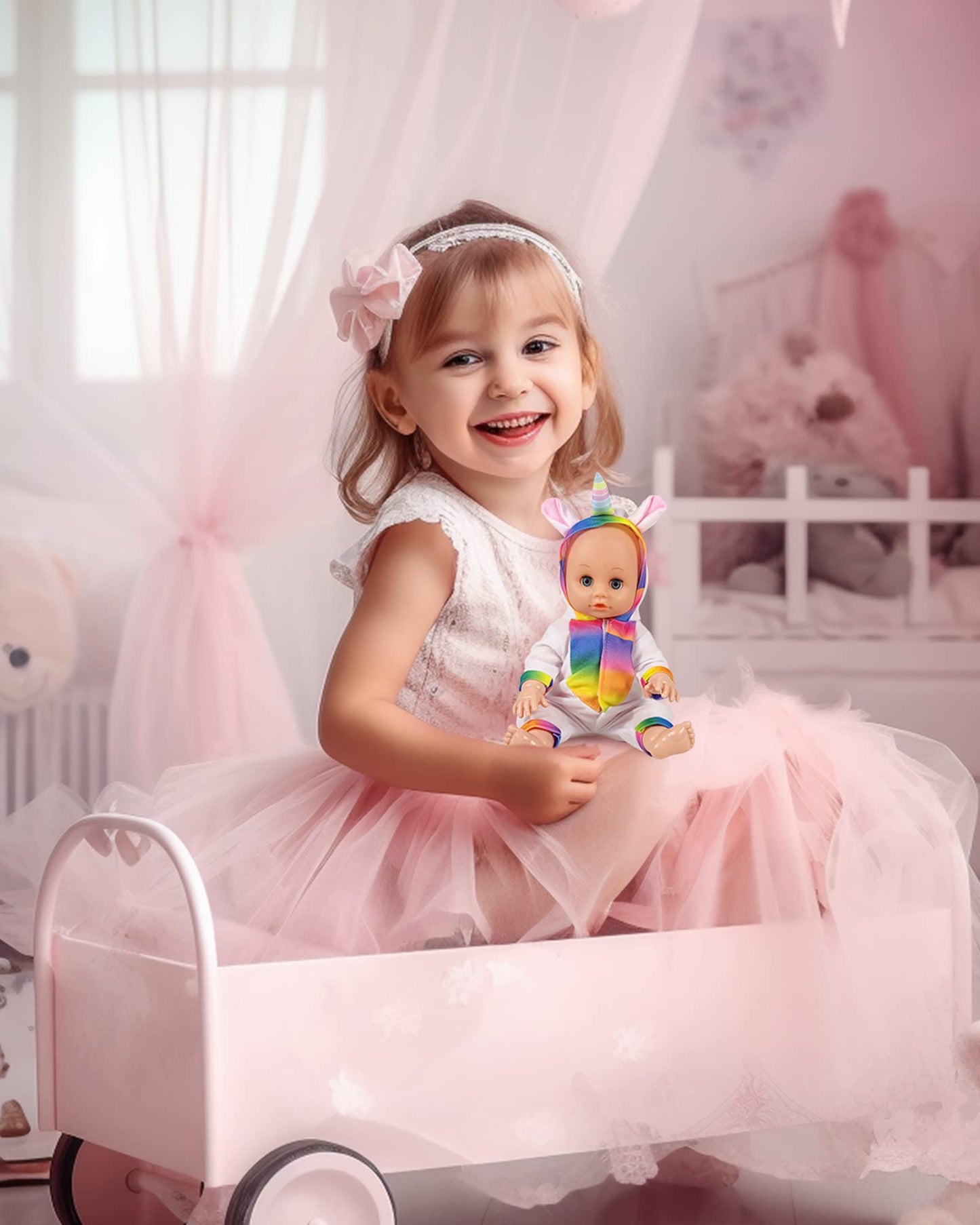 Doll Clothes,12 inch Baby Doll Clothes[6 Sets Animal Styling ] for 10/ 11 /12 inch Baby Dolls