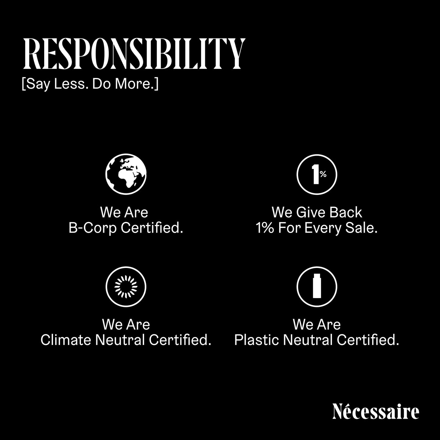 Nécessaire Fragrance-Free Body Lotion – Unscented Multi-Peptide Moisturizer for Women & Men, Non-Comedogenic, Sensitive Skin, 200ml