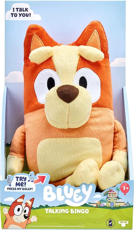 Bluey 17143 SFX, Feature, Interactive, Talking, 13" Plush, 17137