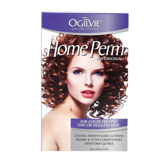 Ogilvie Salon Styles Home Perm The Original - For Color Treated, Thin, or Delicate Hair - 1 Application
