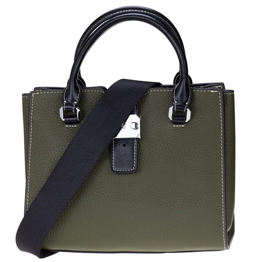 Allzedream Wide Purse Strap Replacement Crossbody Shoulder Bag Adjustable (Black)