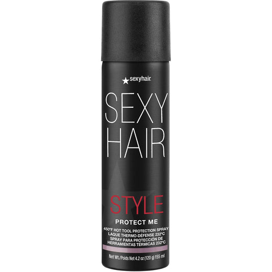 SexyHair Style Protect Me Hot Tool Protection Spray, 4.2 Oz | Thermal Protection | Up to 78% Breakage Reduction | Light Hold