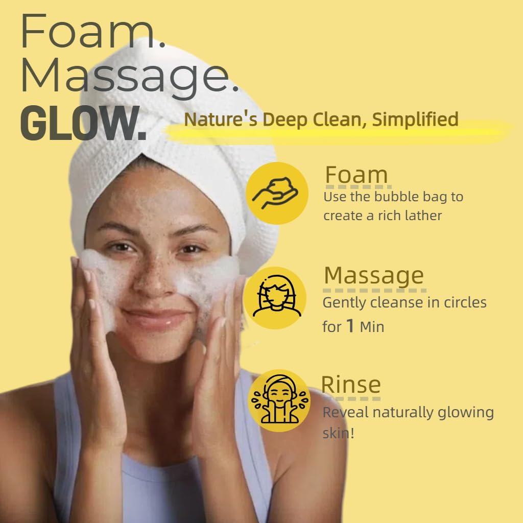 Uselective Kojic Acid & Turmeric Soap for Dark Spot Removal – Skin Lightening with Vitamin C, Retinol, Shea & Lemon Oil, SLS-Free