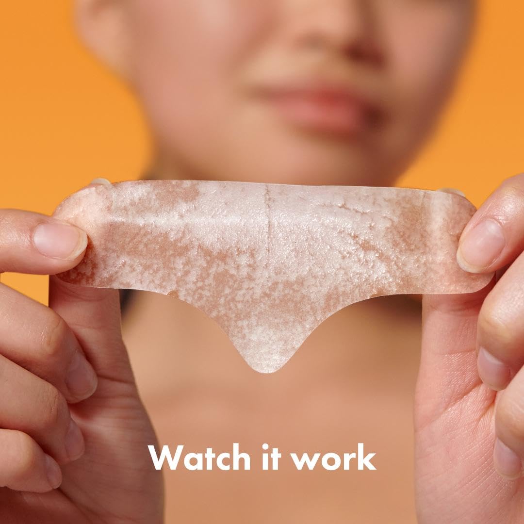 Hero Cosmetics Mighty Patch™ Forehead – Hydrocolloid Acne Patch for Large Zits & Blemishes, Drug-Free, Sensitive Skin Friendly, 5 Count