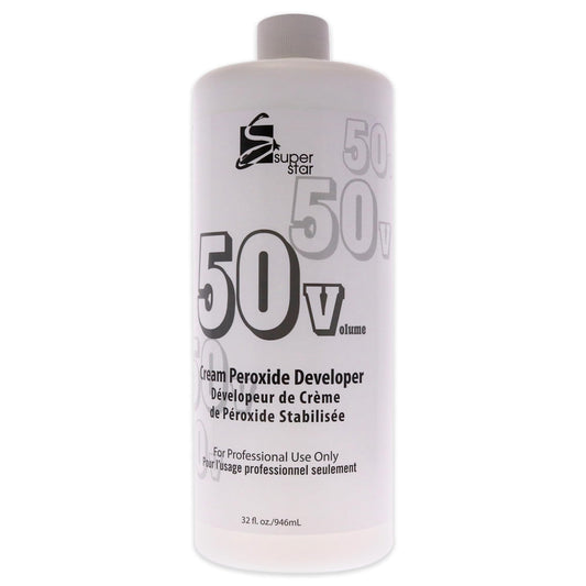 Super Star 50 Volume Cream Peroxide Developer by Marianna for Unisex - 32 oz Cream