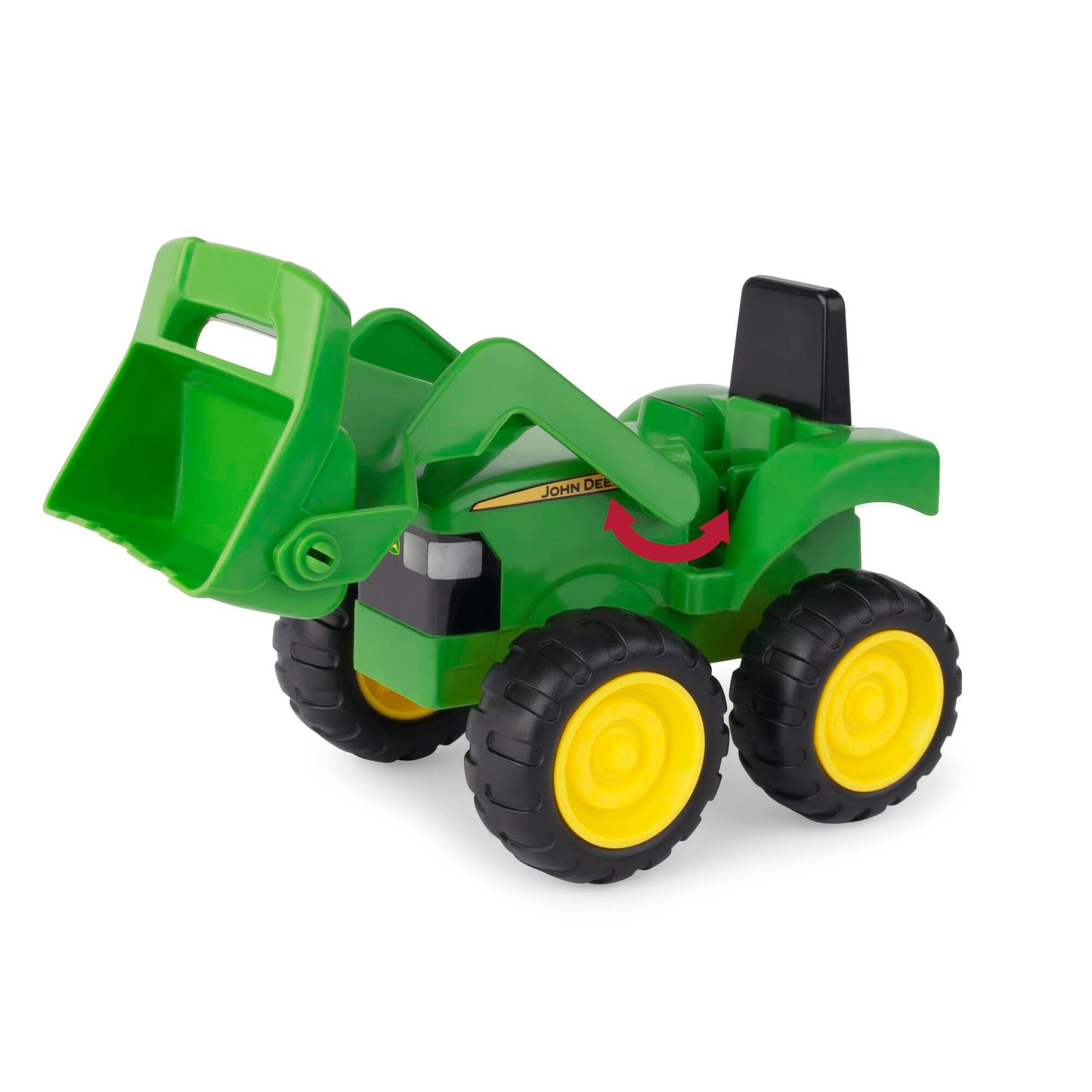TOMY John Deere Sandbox Toy Set – 3-Piece Dump Truck, Bucket & Shovel for Toddlers, Outdoor Farm & Sand Play, Summer Fun Toys, Green