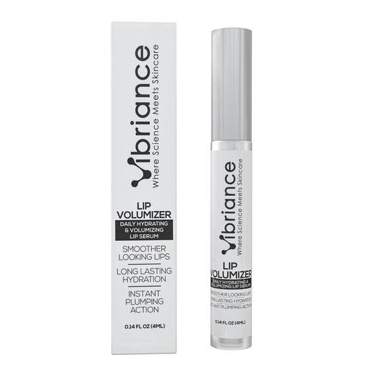Vibriance Hydrating Lip Volumizer - Plumping Gloss with Hyaluronic Acid - Plumper Smooths Lines and Wrinkles, 0.14 fl oz