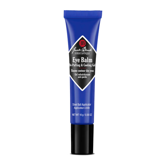 Jack Black Eye Balm De-Puffing & Cooling Gel, 0.56 Ounce