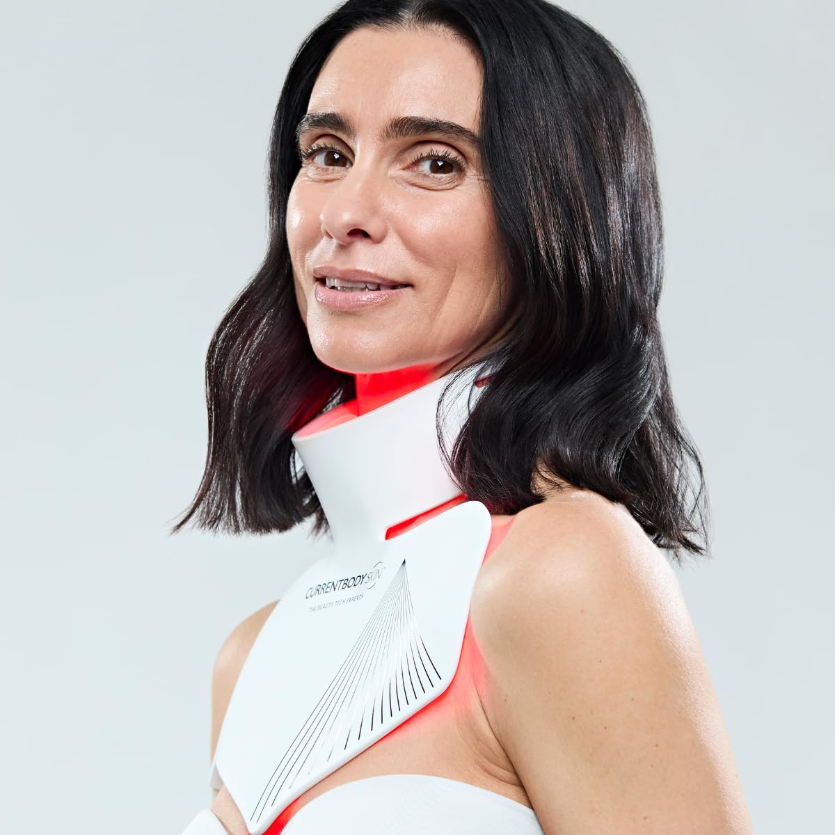 CurrentBody Skin LED Neck & Décolletage Mask: Series 2 | Advanced Anti-Aging for your Neck and Chest with Red and Near-Infrared Light Therapy