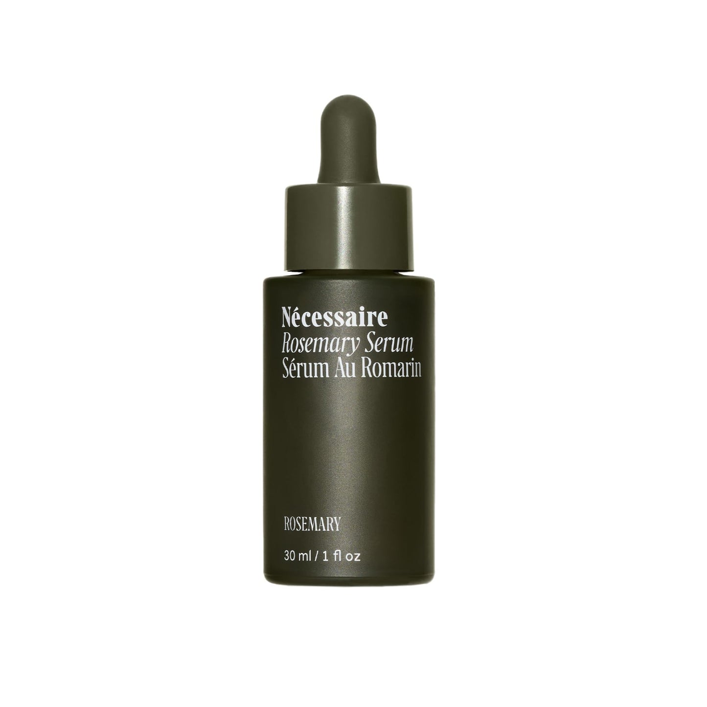 Nécessaire Rosemary Serum for Fuller, Denser Hair | 70% Rosemary + 5% Capixyl™ | Supports Thicker, Healthier Hair | Vegan, No Residue | 1 fl oz