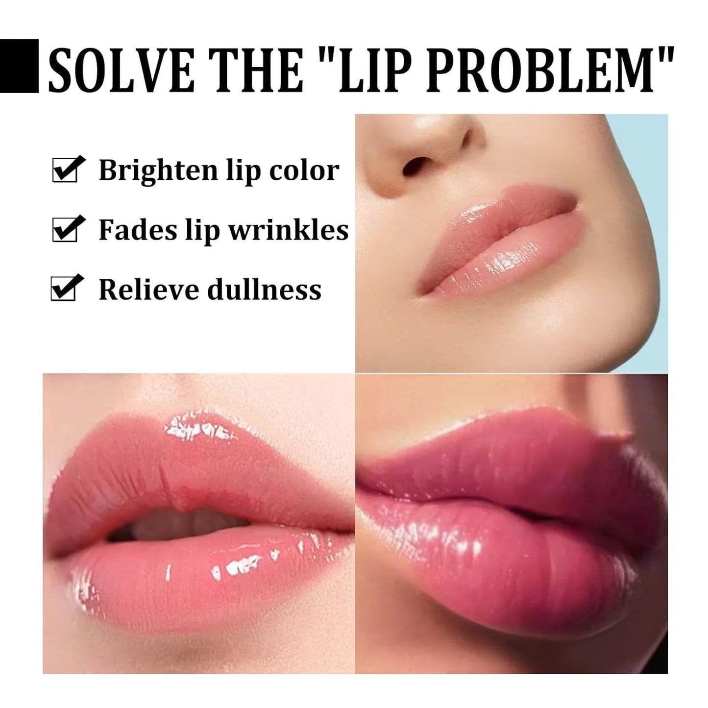 Lip Lightening Scrub Balm Fade Dull Lips Moisturizing Reduce Pigmentation Anti-Cracking Hyaluronic Acid Brighten Black Lips