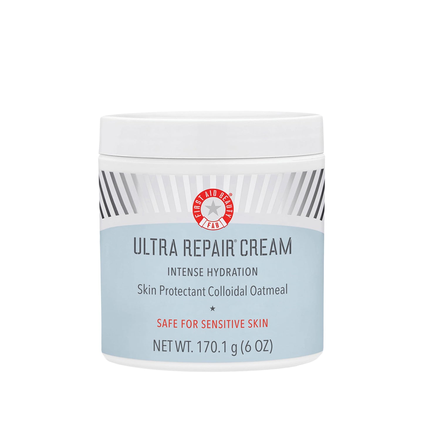 First Aid Beauty Ultra Repair Cream - 6oz Whipped Moisturizer with Colloidal Oatmeal, Clinically Proven Hydration & Skin Barrier Relief for Eczema