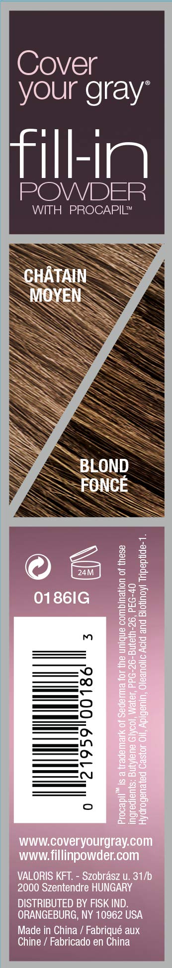 Cover Your Gray Fill In Powder - Medium Brown/Dark Brown