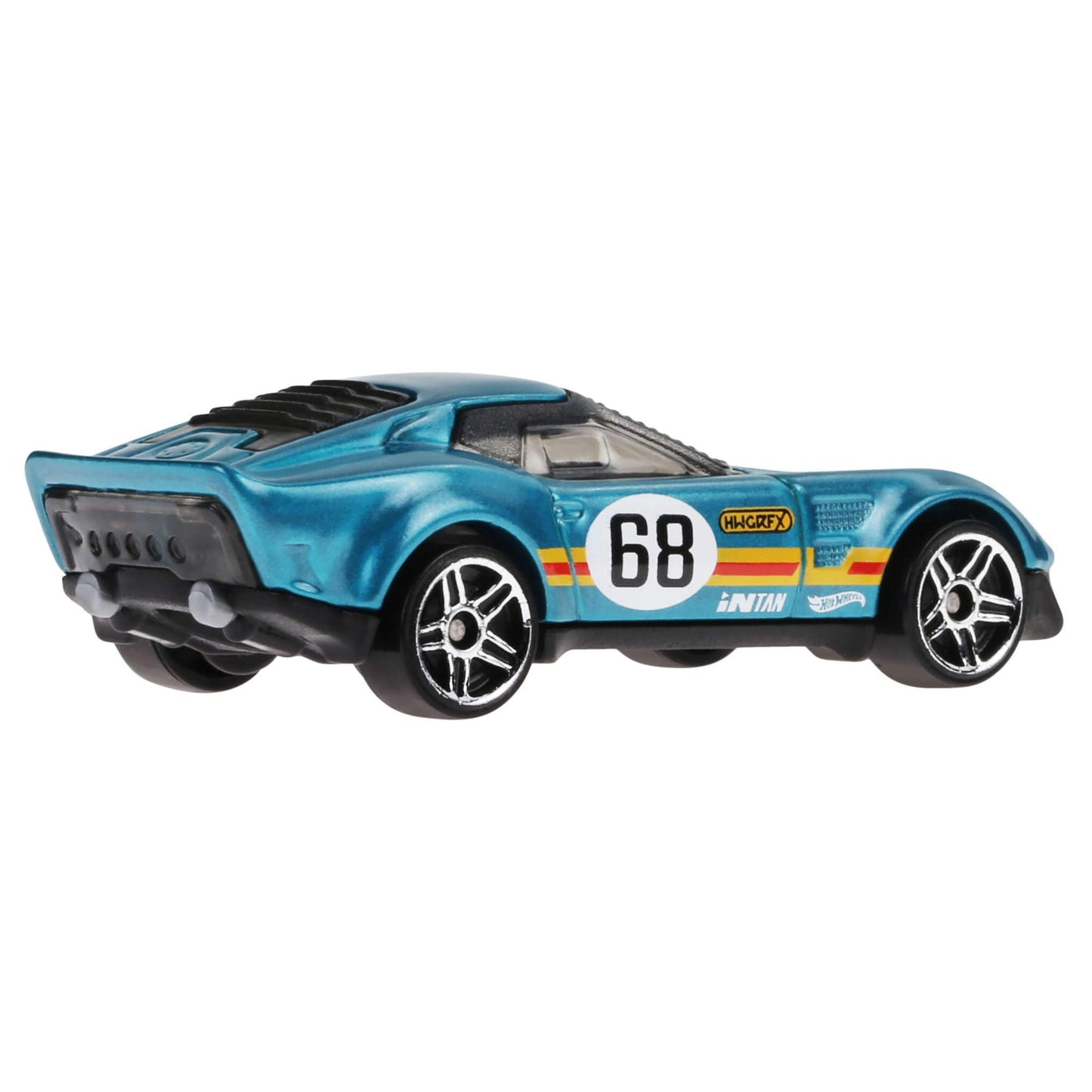 Hot Wheels 10-Pack of Toy Race Cars, Includes 1:64 Scale Corvette, Lamborghini, McLaren Originals