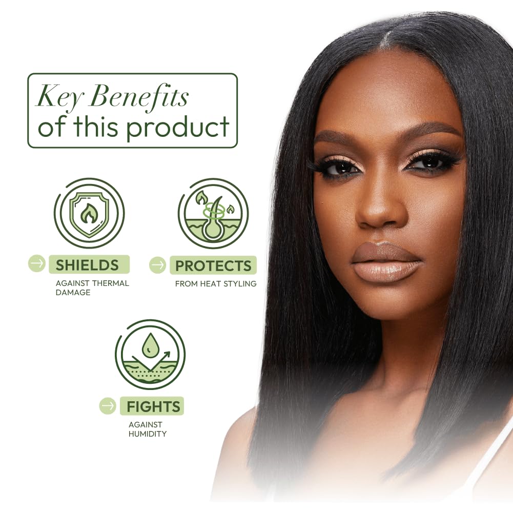 ORS Olive Oil Heat Protection Hair Serum infused with Coconut Oil for Restorative Shine 6 Ounces