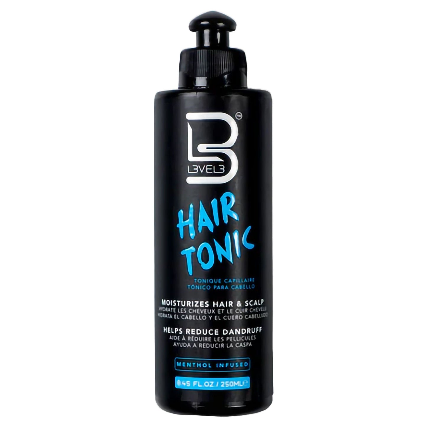 L3 Level 3 Hair Tonic - Hair Moisturizer for Women and Men - Fresh Impact for Extra Shine and Hair Volume