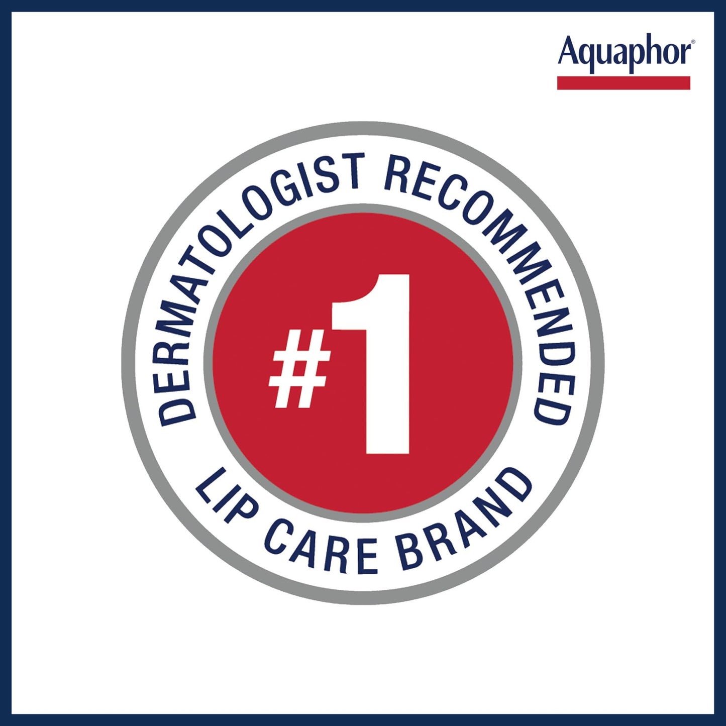 Aquaphor Lip Protectant and Sunscreen Ointment - Broad Spectrum SPF 30 - Relieves Chapped Lips - .35 fl. Oz. Tube