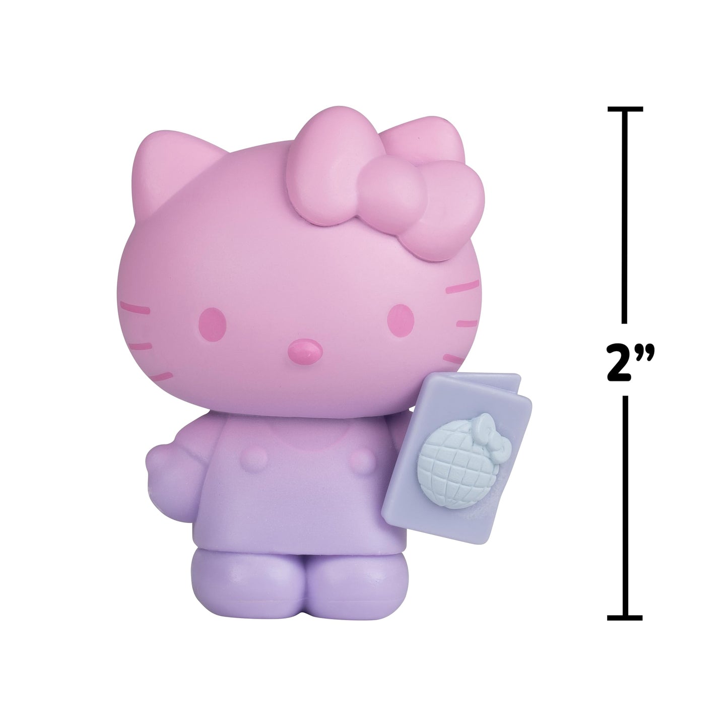 Jazwares Hello Kitty and Friends Ombre Tropical Party, 2” Figure 8-Pack - Removable Accessories - Officially Licensed Sanrio Product from Ages 6+