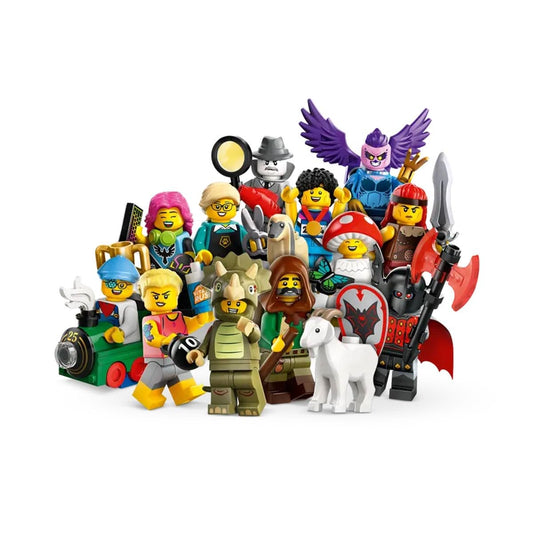LEGO Minifigures Series 25 Collectible Surprise Figures, Adventure Toy Set for Kids 5+, Mystery Gift for Boys & Girls, 71045