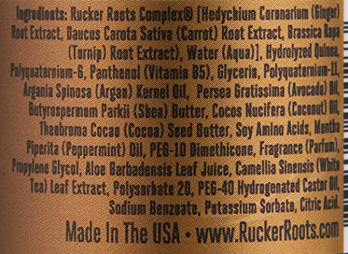 Rucker Roots Leave In Heat Protectant |Protects from Heat Styling |For All Hair Types