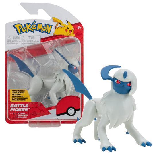 Pokemon Figure Toy 8 cm, Absol Battle Figure - New Wave 2022 - Officially Licensed Toy