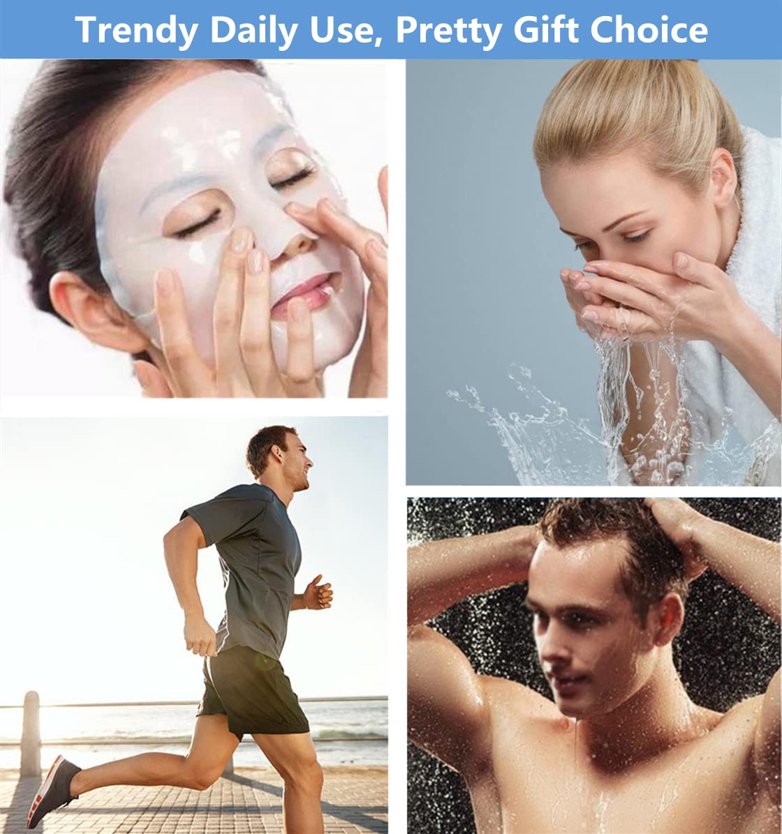 bodbop Metal Hair Band for Men & Women – Unisex Black Wavy Spring Headband, Non-Slip Elastic Hoop for Sports, Stylish & Durable Headwear