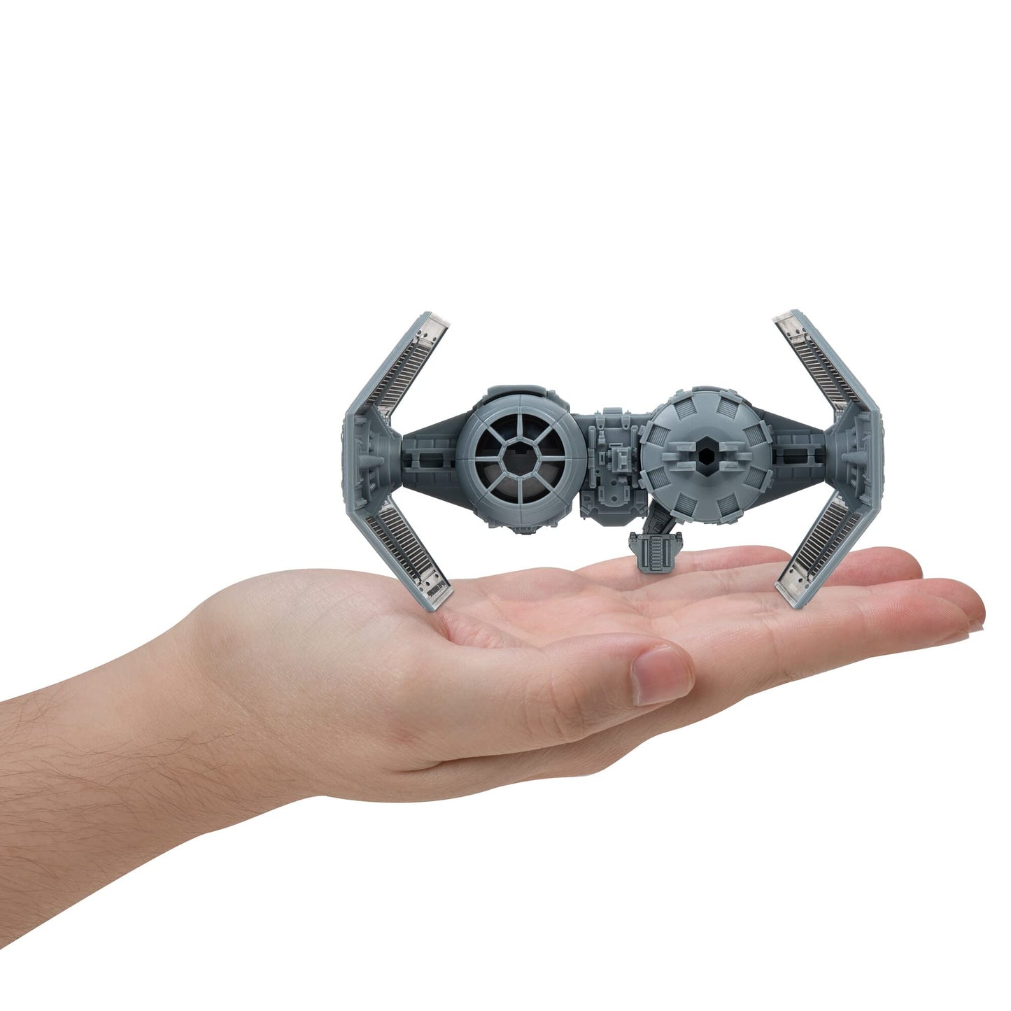 Star Wars Micro Galaxy Squadron TIE Bomber - 5-Inch Starfighter Class Vehicle with 1-Inch TIE Pilot Micro Figure Accessory