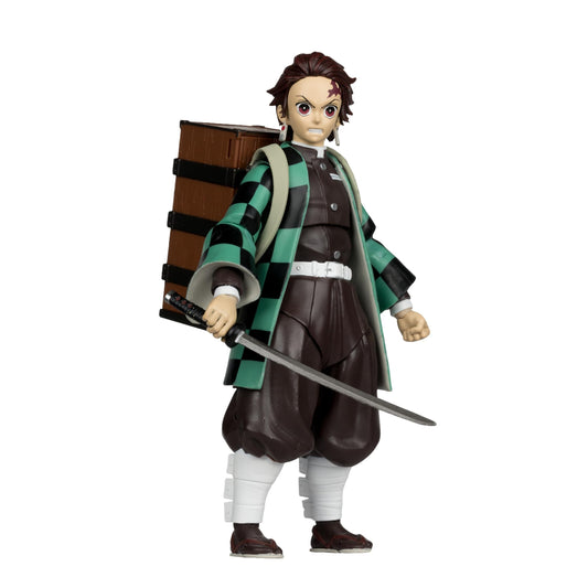 McFarlane Toys - Demon Slayer Tanjiro Kamado (with Nezuko Box) 7in Action Figure