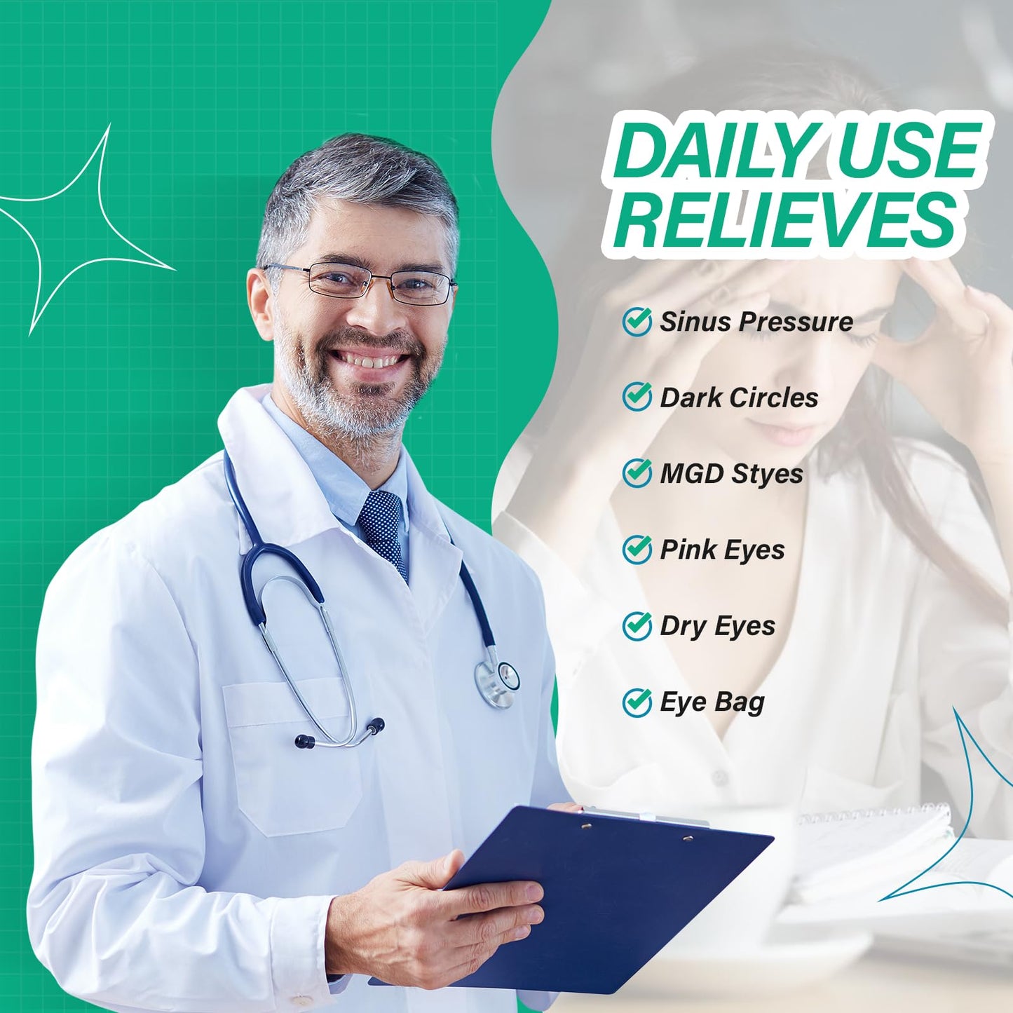 16-Pack Steam Eye Masks – Disposable Warm Eye Compress for Dry Eyes, Sleep & SPA, Moist Heat for Relaxation, Soothing Eye Fatigue