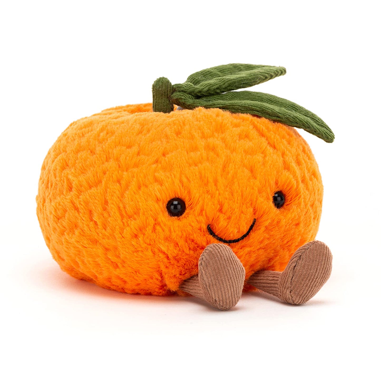 Jellycat Amuseables Clementine Stuffed Toy, Small 5 inches - Fruit Plush - Fun Gift Idea