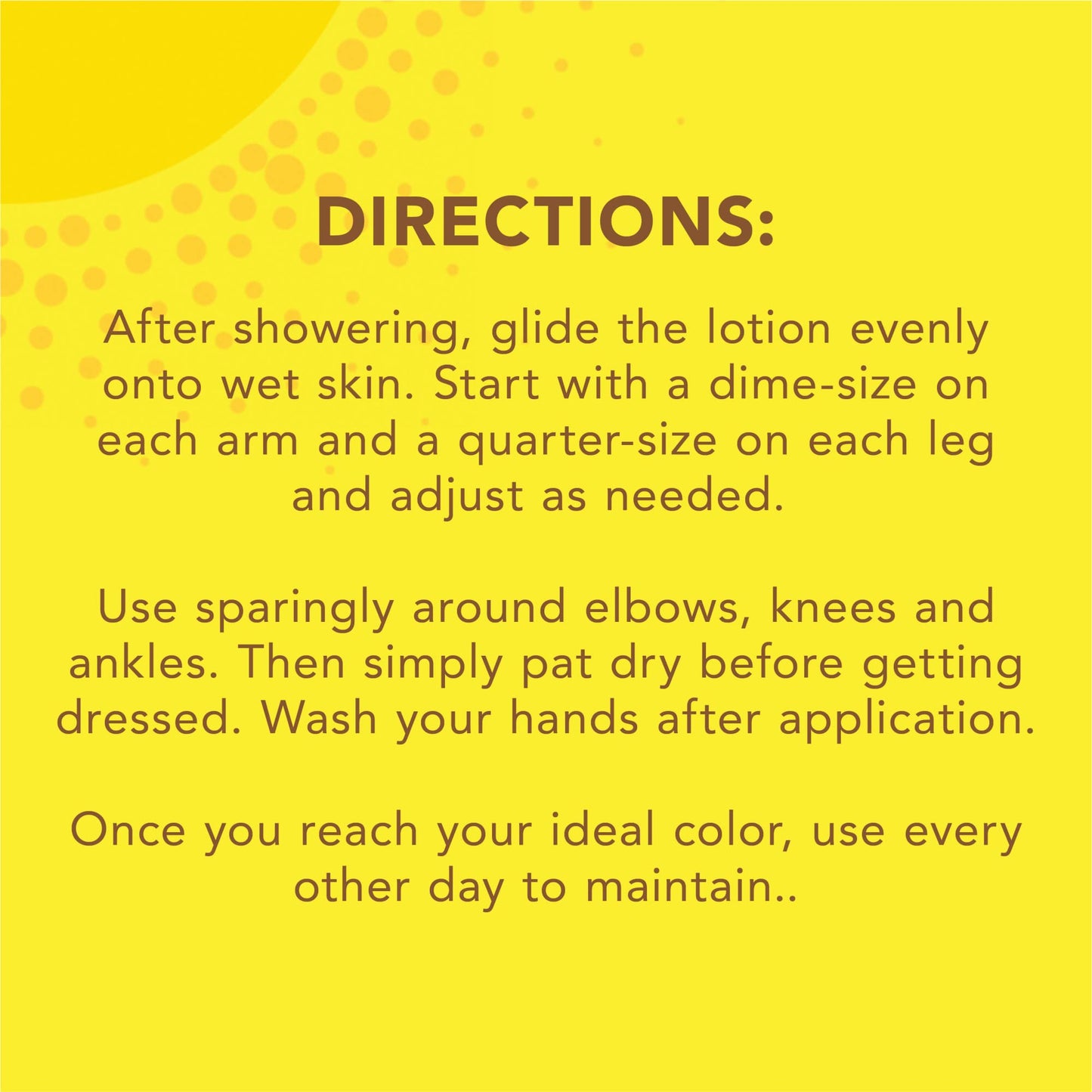 Jergens Natural Glow In-Shower Self Tanner Lotion for Medium to Deep Skin Tone - Gradual Sunless Tan, Hydrating Wet Skin Lotion, 7.5 oz