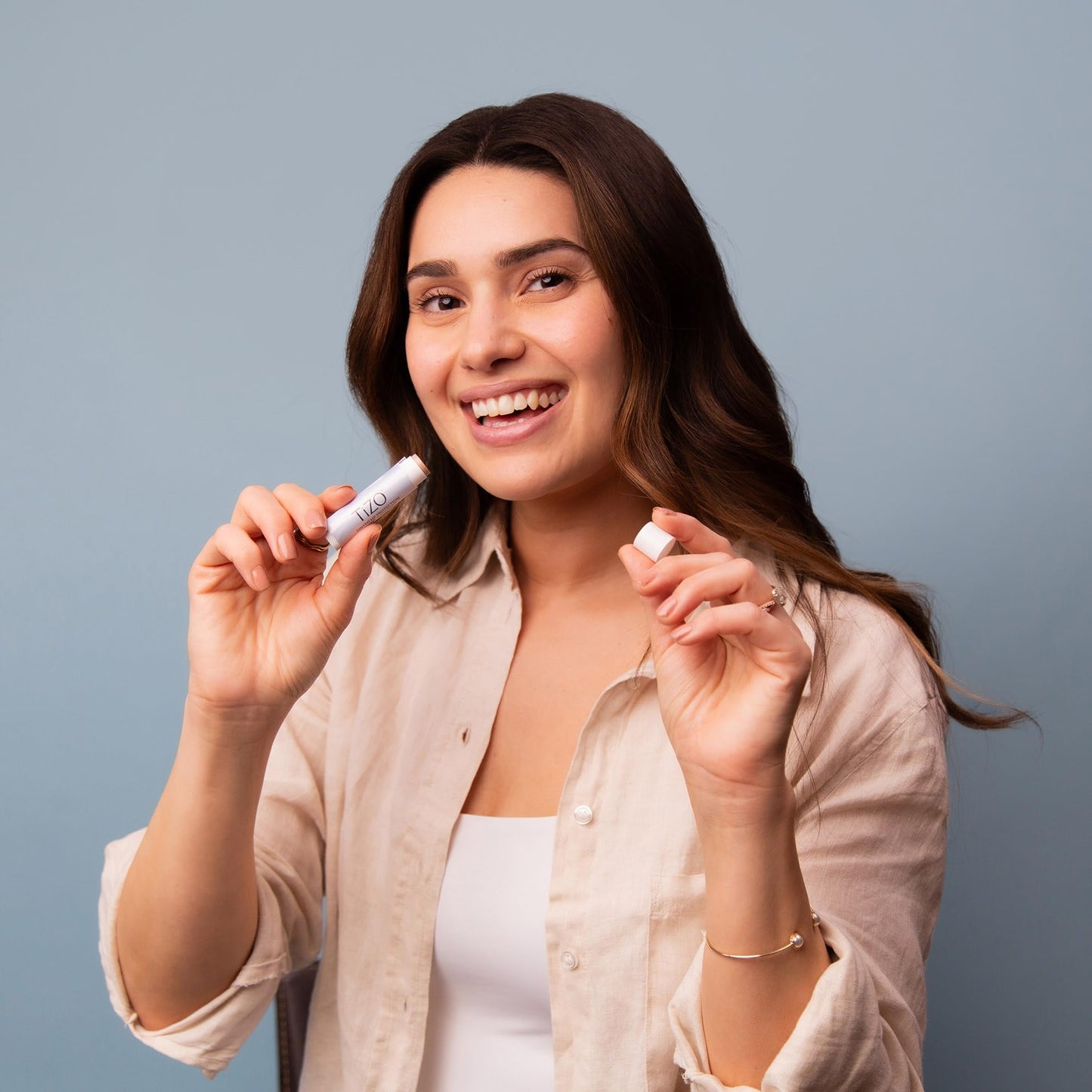 TiZO Lip Protection | Tinted | Broad Spectrum Sunscreen | UVA/UVB Protection | For all skin types | Titanium Dioxide and Zinc Oxide | 0.14 oz / 4.5 g