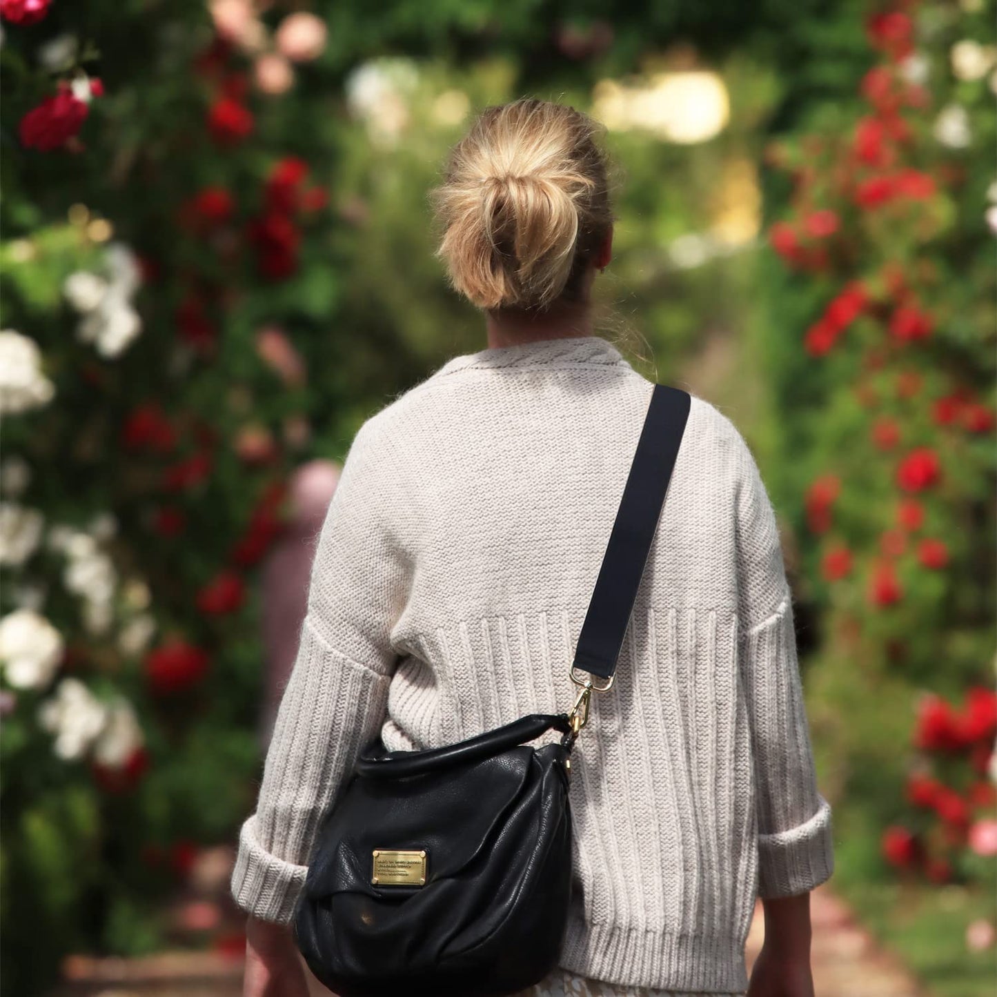 Hibate Black 58" Shoulder Bag Strap Replacement for Crossbody Duffle Messenger Bags Straps