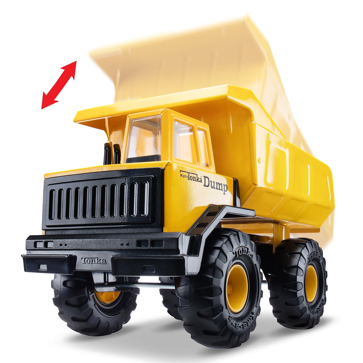 Tonka Retro Mighty Dump Truck Collector’s Edition – 2X Steel Metal Construction Toy Truck for Boys & Girls Ages 3+