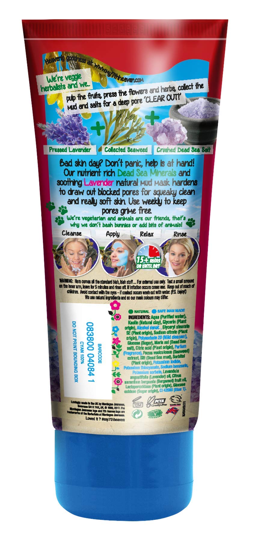 Dead Sea Mud Montagne Jeunesse 100 Ml