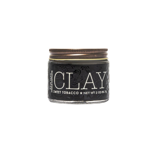 18.21 Man Made Hair Styling Product, 2oz. Original Sweet Tobacco Scent in Clay with Matte Finish