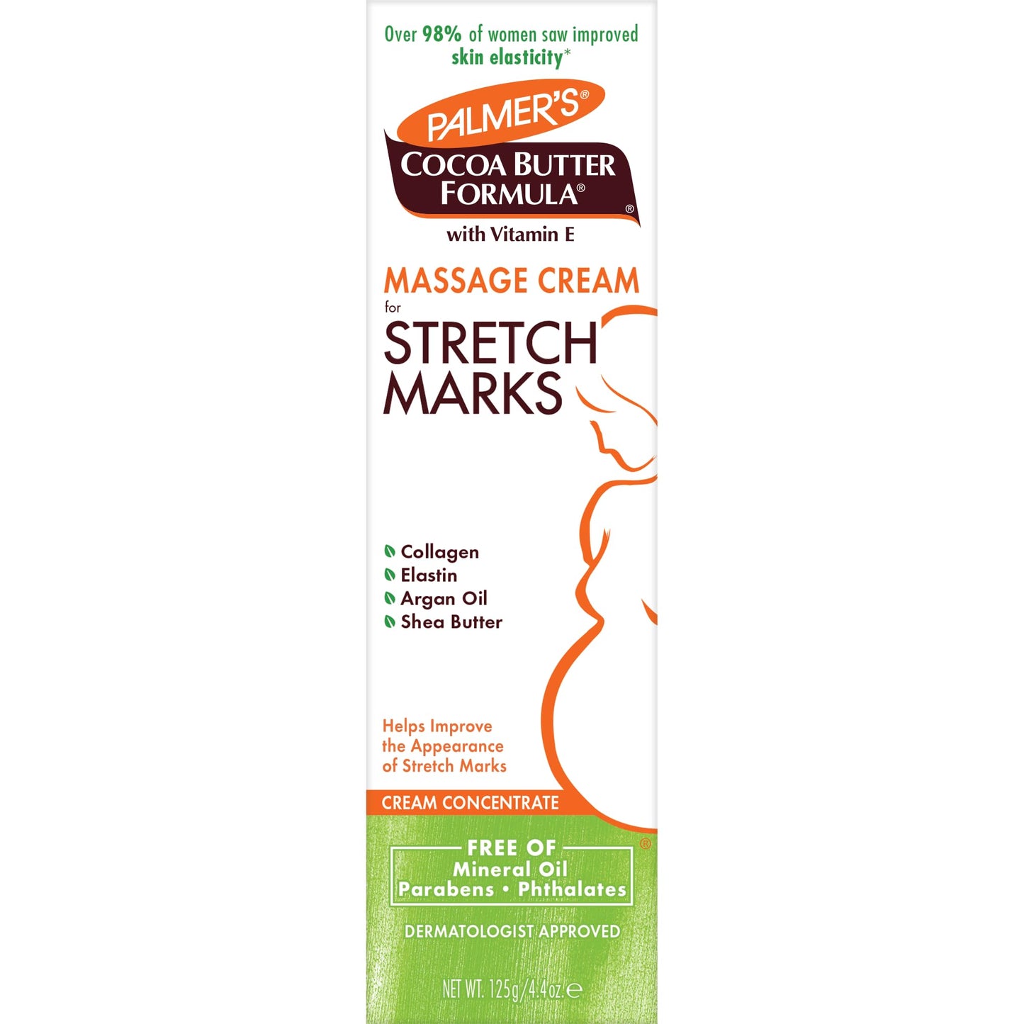 Palmer's Cocoa Butter Massage Cream for Stretch Marks, 4.4 Ounce