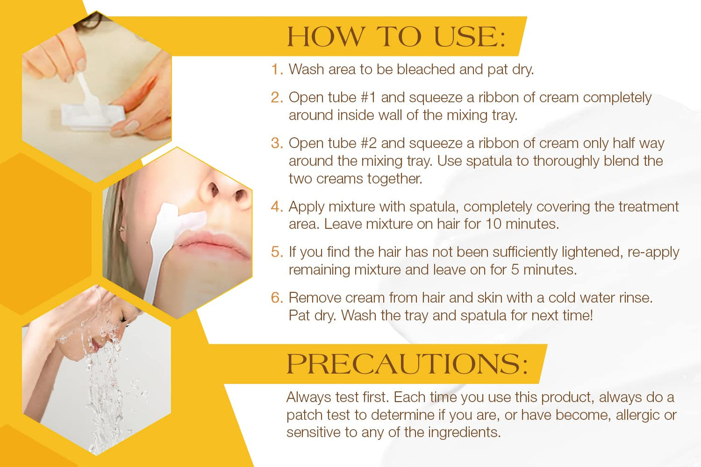 GiGi Gentle Bleaching Cream for Face, Body & Hair, 1 oz – Safe, Easy Hair Lightener for a Natural Look – Gentle Alternative to Waxing & Hair Removal