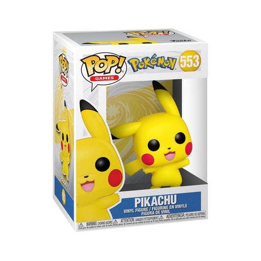 Funko Pop! Pokémon Pikachu (Waving) Vinyl Figure – Collectible Toy, Gift for Kids & Adults, Official Merchandise, Display Model
