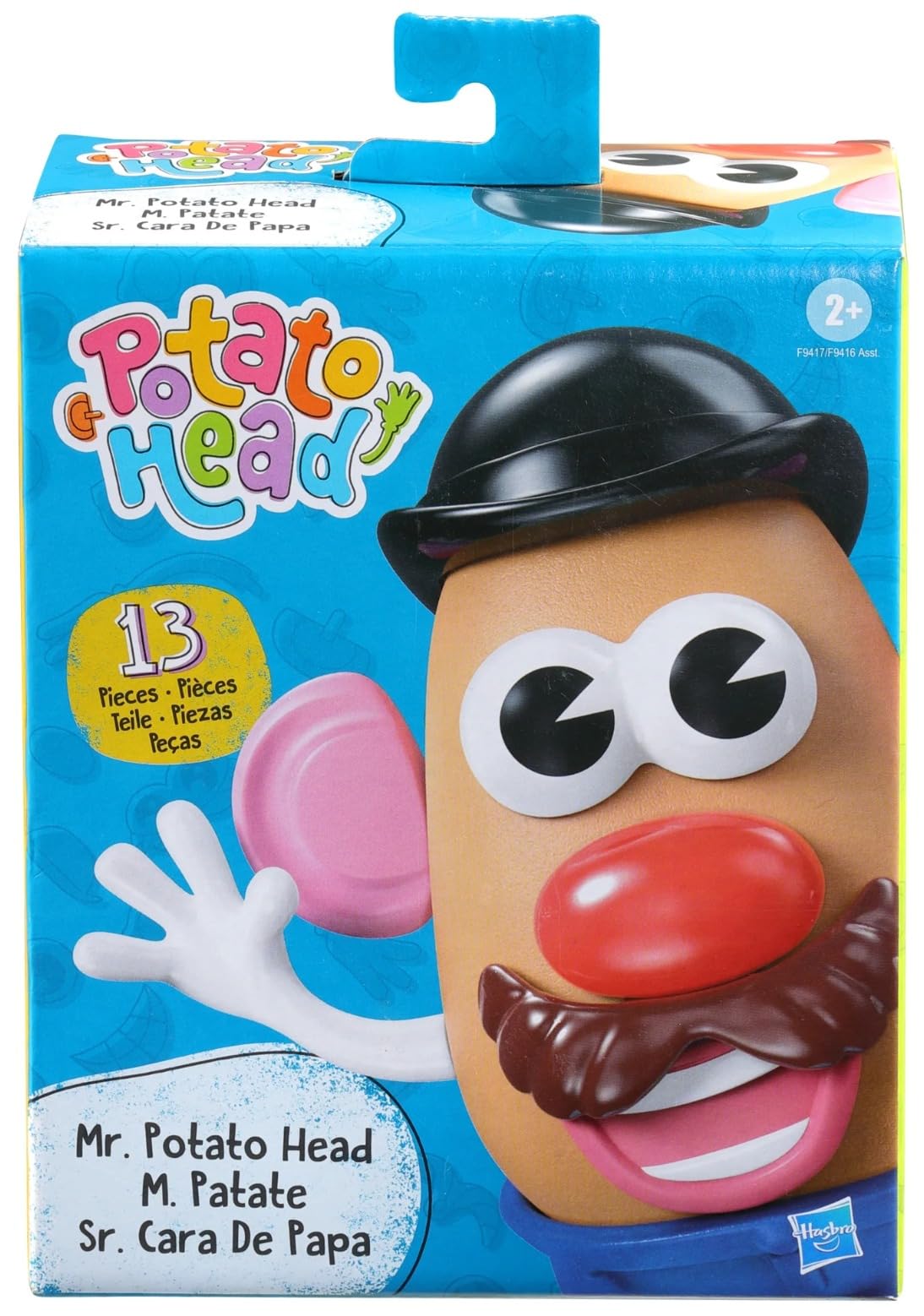 Hasbro Playskool - Classic Mr Potato Head - 13 Accessories Included - Toy Story