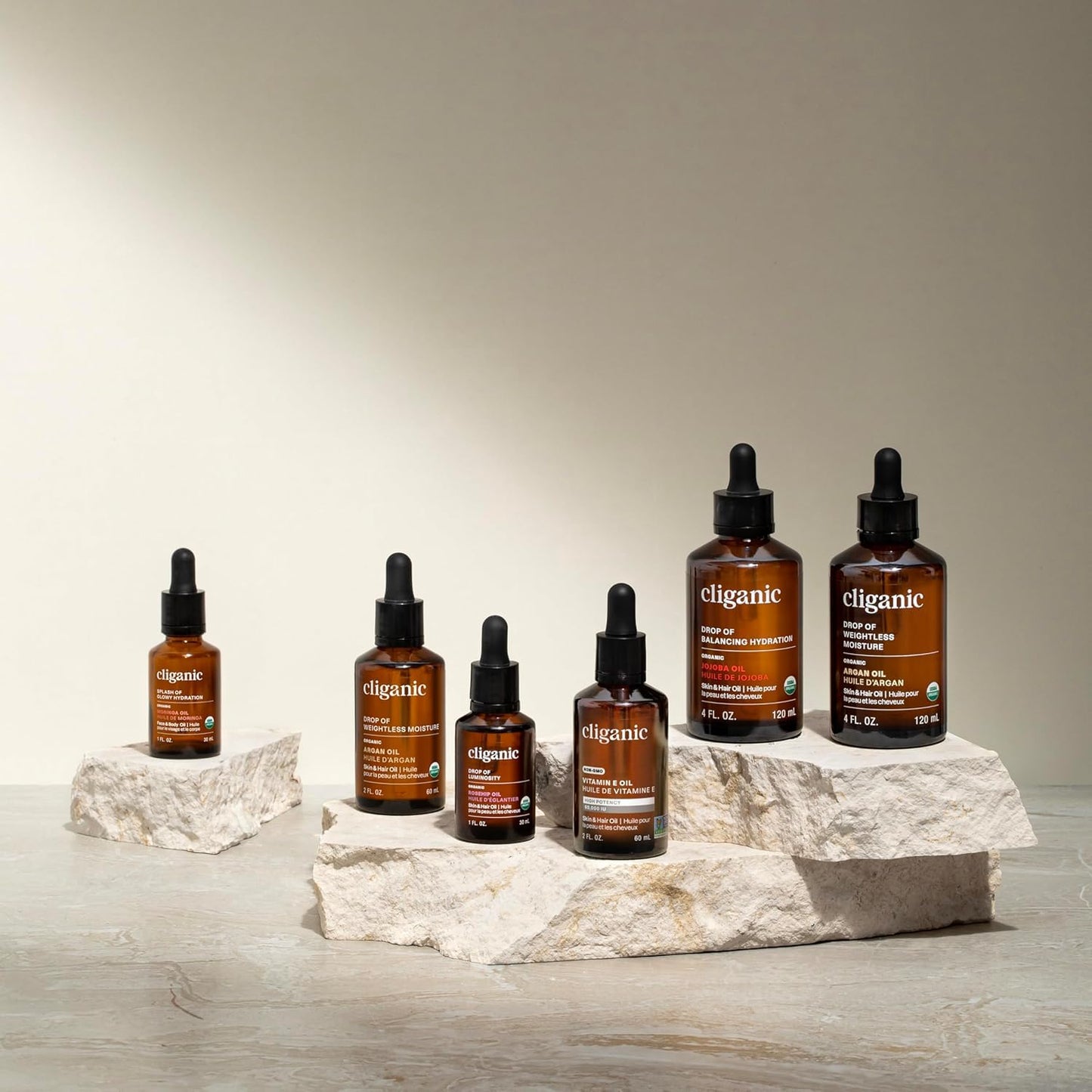 Cliganic Organic Pumpkin Seed Oil, 100% Pure - For Face & Hair | Natural Cold Pressed Unrefined (Packaging May Vary)