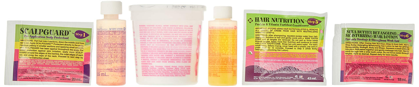 Kids Originals by Africa's Best No-Lye Conditioning Relaxer System for Coarse Hair | Enriched with Olive Oil, Shea Butter & Vitamin E