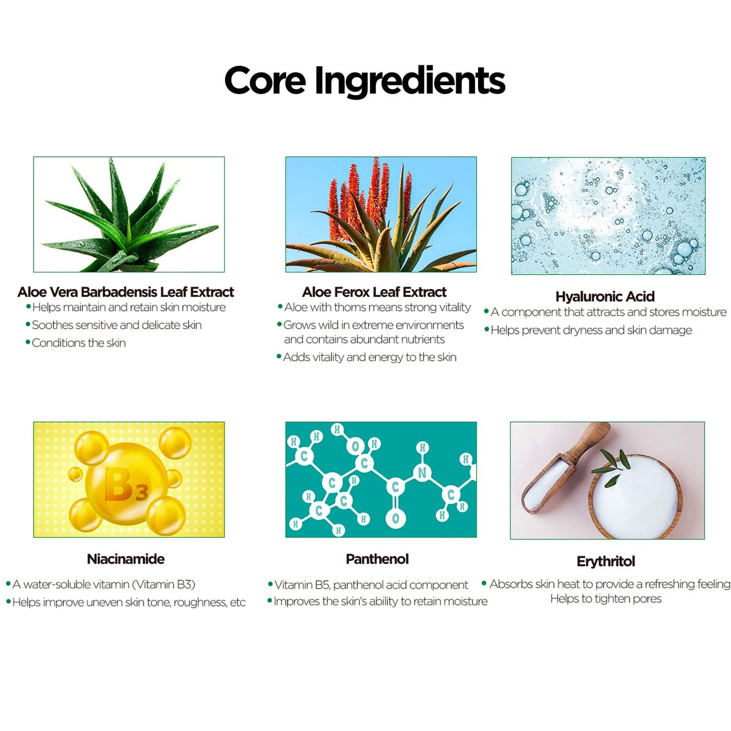 by.H Travel Aloe Vera Gel 30 Packets – 98% Pure Organic Soothing Gel for Face & Body – TSA-Friendly, Non-Greasy, Sunburn Relief, Made in Korea