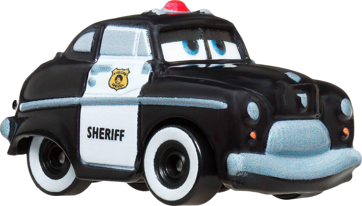 Mattel Disney Pixar Cars Toy Vehicles 10-Pack, Set of 10 Mini Racers of Favorite Characters from The First Cars Movie (Styles May Vary)